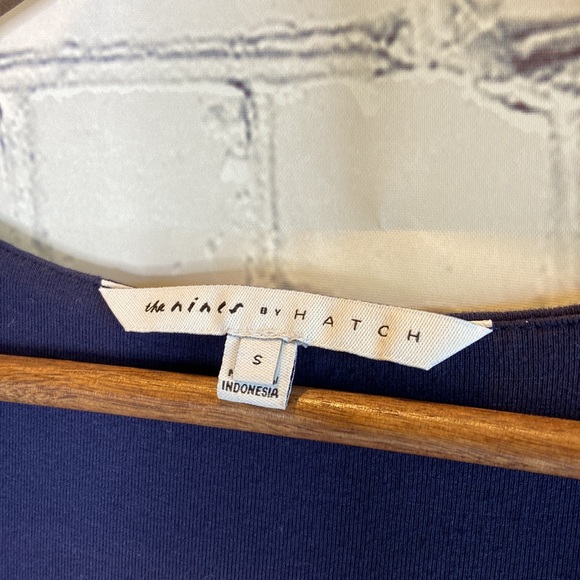 The Nines by Hatch Navy Long Sleeved Maternity Dress - Picture 5 of 7